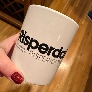 Risperdal ceramic coffee mug Vintage from pharmaceutical company (Risperidone)